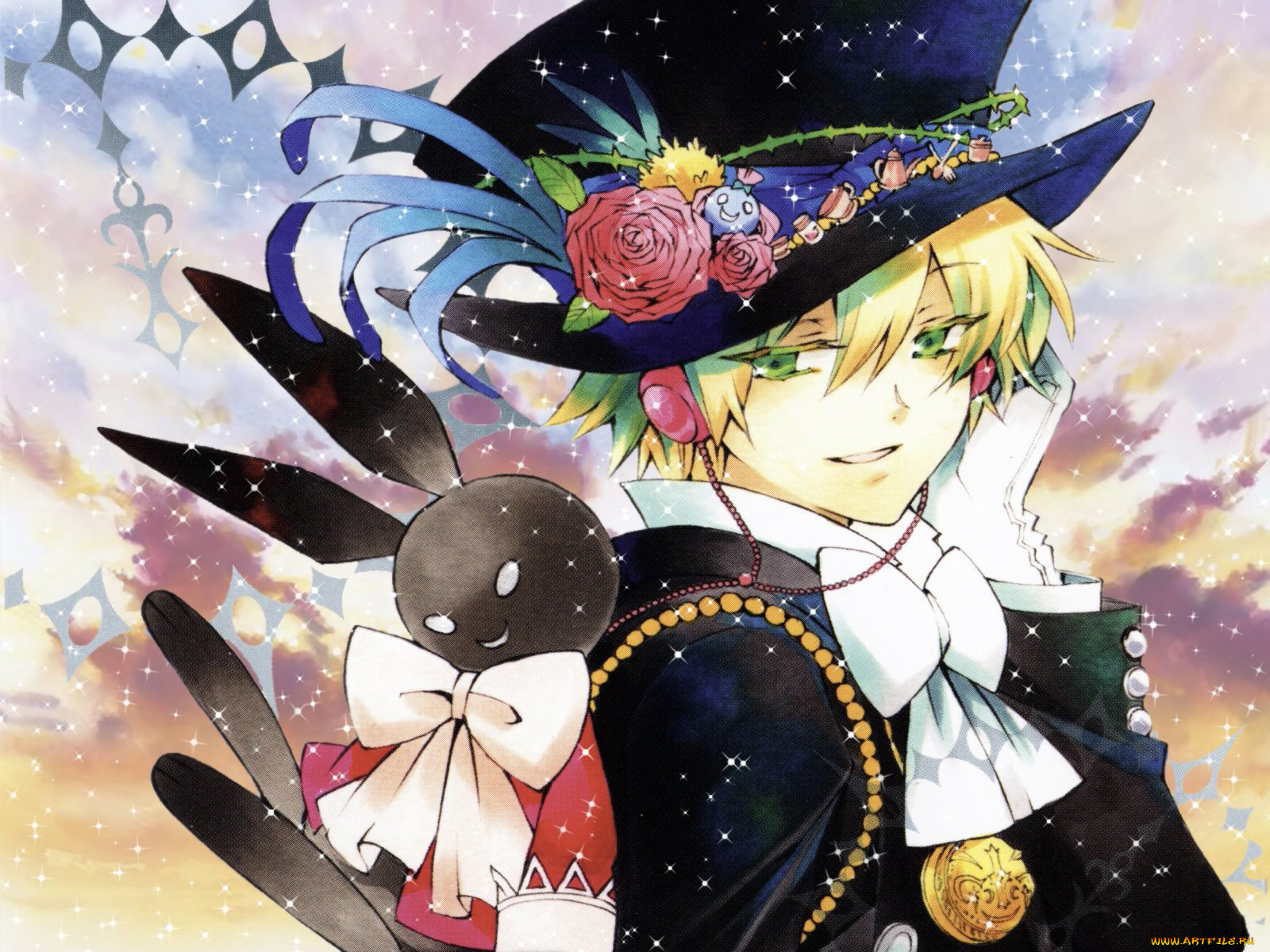 , pandora, hearts, oz, vessalius